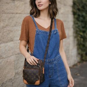 Vintage LOUIS VUITTON Monogram Amazone Shoulder Cross Body Bag
